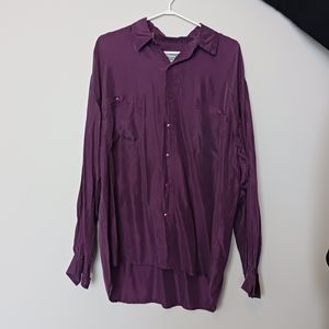 Vintage 100% Silk Shirt